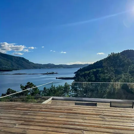 Panorama Between Fjord And Mountains Fister