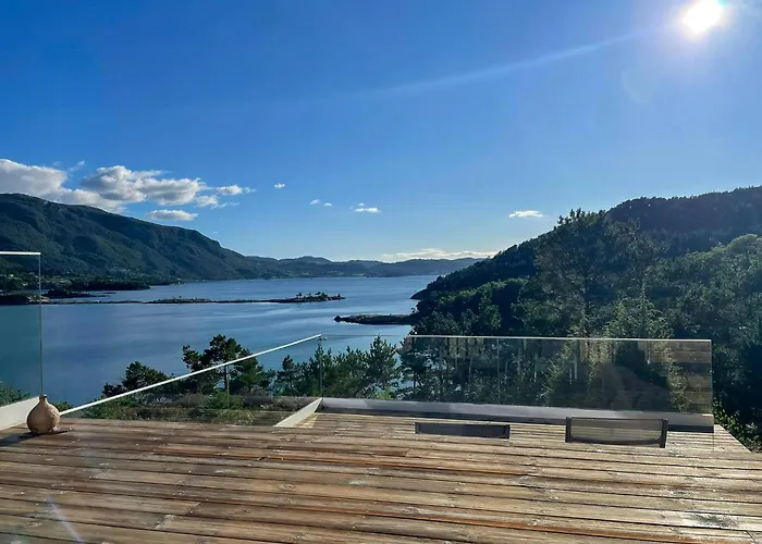 Panorama Between Fjord And Mountains Fister
